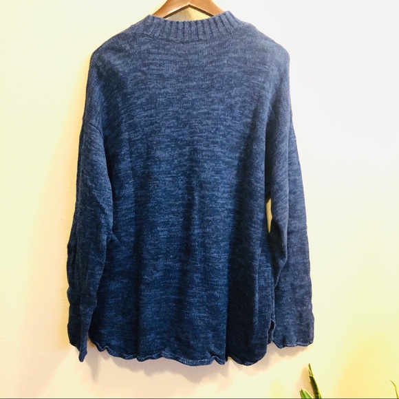 Blue American Flag Knitted Sweater EUC - Picture 6 of 6